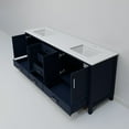 thumbnail image 6 of Jacques 72 in. W x 22 in. D Navy Blue Double Bath Vanity and Cultured Marble Top, 6 of 8