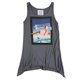 thumbnail image 1 of Maui & Sons Womens Man And Fan Tank Top charcoal M, 1 of 2