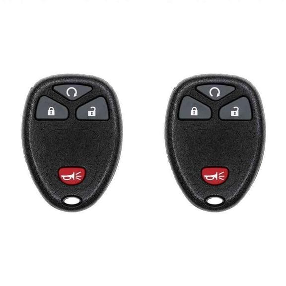 Car Key Fob Keyless Entry Remote for Chevrolet Avalanche 2007 FCC OUC60270 OUC60221 Part Number 15913421 20868672 20952474 Pack of 2