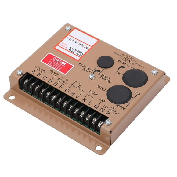 Engine Electronic Governor ESD5500E Engine Electronic Governor Diesel Generator Set Slow Start Idle Speed Controller 12V 24VDC