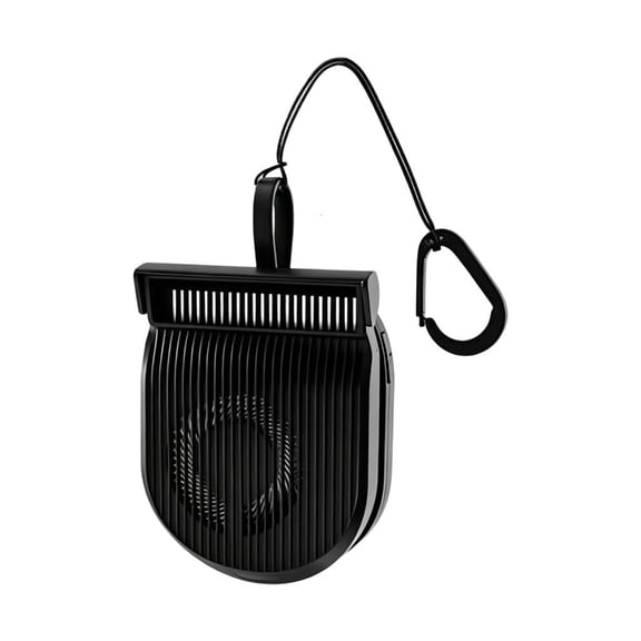 ZELVINN Pocket Clip-On Fan Readapterable Portable Hat Fan with 4 Speeds Hands-None Clip Fan for Outdoor Sports Camping Travel