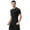 C Black, variant on Men's Workout T-Shirt Short-Sleeved Sportswear Shirts Mens Sports Summer Elastic Undershirt Tees for Workout Running