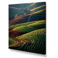 thumbnail image 2 of Designart "Dynamic Views of the Vineyard III" Landscape & Nature Canvas Art Print, 2 of 5
