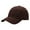 Brown, variant on MIASHUI Unisex Washed Solid Color Soft Top Baseball Cap for Sun Protection, Simple Design for Versatility, Adjustable Fit for Comfort and Style Grey
