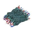 thumbnail image 2 of Novelty Lights Red/White/Blue 140 Light Incandescent Chasing Mini Christmas String Lights 46.5 Feet, 2 of 4