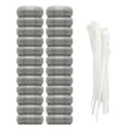 thumbnail image 2 of Metal Screen Mesh Filter 12Pcs For Drain Outlet Nylon Stainless Steel 12/24Pcs 12 Wire Ties, 2 of 8