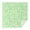 Green Yellow Checkerboard, variant on Blue Geometric Pattern Square Tablecloth,Waterproof Square Table Cover,Wipeable Spillproof Washable Table Cover for Home Kitchen Party Decor 42"X42"(107x107cm)