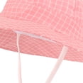 thumbnail image 4 of Gubotare Sun Hats for Toddlers Baby Sun Hat Baby Boy Hats Toddler Hat UPF 50+ Bucket Hat for Baby Girls Infant Beach Hat with Wide Brim Kids Caps 1T 2T (Pink,1-2 Years), 4 of 4