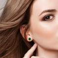 thumbnail image 6 of JUSTJANDM 12 Pairs 18K Gold Plated Surgical Stainless Steel Stud Earring, Round Heart Star Square Teardrop Cubic Zirconia Birthstone Stud Earrings Set for Women, 6 of 7