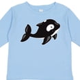 thumbnail image 4 of Inktastic Cute Baby Orca Boys or Girls Long Sleeve Toddler T-Shirt, 4 of 5
