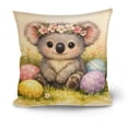 thumbnail image 3 of Easter Pillow Covers for Decorative Throw Pillows for Men Women 18X18 Inch Blank White Polyester Pillowcase for Drawing, 3 of 5
