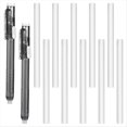 thumbnail image 1 of 12 Pcs Retractable Mechanical Eraser Pen Pen-Style Erasers Precise Erasing Pens White Pencil Eraser Refill,2 pcs x Pen-Style Erasers 10 pcs x Refill, 1 of 8