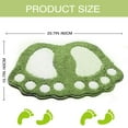 thumbnail image 3 of YANSION Bathroom Rugs Mats Water Absorbent Non-Slip Mat Used in Bathroom, Shower, Room, Etc.Soft Microfiber Bath Mat Machine Washable Bath Mat Big Feet Bathroom Mat ( Sage Green 16x24''), 3 of 8