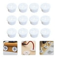 thumbnail image 6 of OUNONA  12 Pcs Soft Rubber Dustproof Plug Desk Organizer Computer White, 6 of 8