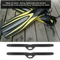 thumbnail image 3 of Adjustable Rubber Fin Flippers Strap, 3 Sizes, Convenient Replacement with 1 Pair for Scuba or Snorkeling, 3 of 7