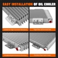 thumbnail image 4 of LPD47391 For Tru-Cool 40,000 40k GVW Transmission Oil Cooler Low-Pressure Drop, 4 of 7
