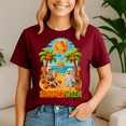 thumbnail image 5 of SummerWeen Skeleton Ghost Beach Palm, Summerween Shirt, Summer Halloween TShirt, Cute Spooky Ghost Tee, Halloween Shirt, Halloween Gift, Ghost Beach , Pumpkin Spooky Season, 5 of 5