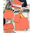 thumbnail image 5 of Pink-Orange Gift Bags with Tissue Paper Mulit Assorted Sizes 10PCS Present Birthday Bags(2pcs Large 13", 4pcs Medium 9", 4pcs Small 6"，22pcs Tissue Paper), 5 of 13