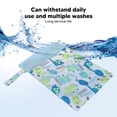 thumbnail image 4 of Wet Dry Bag, Cloth Laundry Bag Wet Bag For Cloth Diapers Dry Diaper Bag Multi Functional Washable Detachable Diaper, 4 of 7
