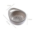 thumbnail image 2 of Kitchen Sink Vegetable Basin Draining Basket Fruit Washing Tray Double Layer, 2 of 12