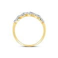 thumbnail image 4 of 14kt Yellow Gold Womens Round Diamond 5-stone Ring 1/2 Cttw, 4 of 4