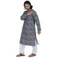 thumbnail image 2 of Atasi Designer Kurta For Menâ€™s Printed Chinese Collar Summer Ethnic Party Wear, 2 of 7