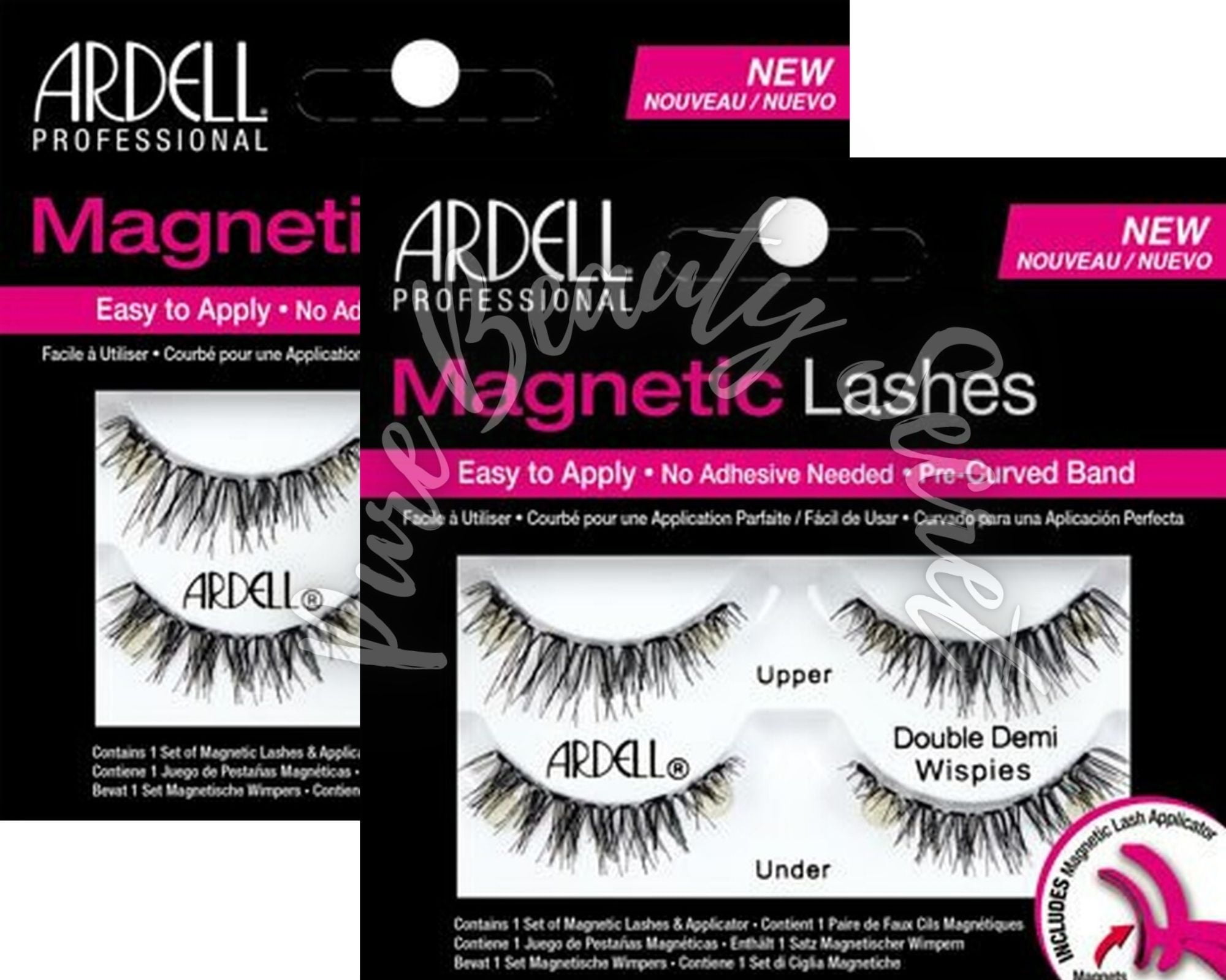Ardell - Magnetic - Double Demi Wispies W/Applicator (67952+) x 2