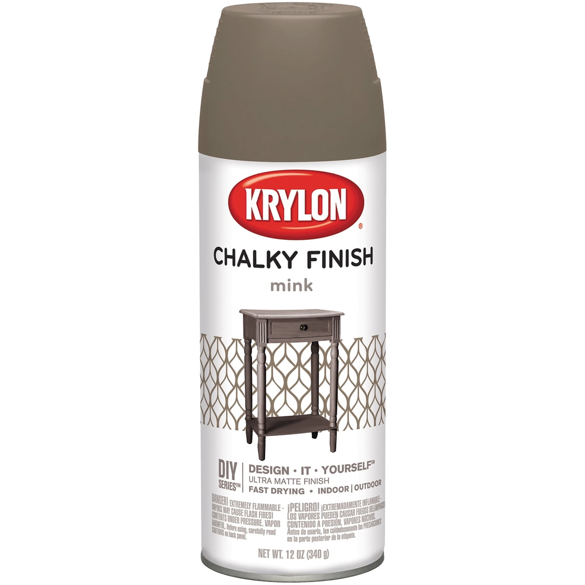 Chalky Finish Aerosol Spray Paint 12oz-Mink