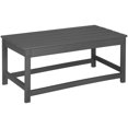 thumbnail image 2 of Paradise 3-Piece Set Outdoor Patio Adirondack Coffee Table and Square Side Table, 2 of 8