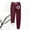Wine, variant on jsaierl Women's Fleece Lined Sweatpants Thermal Thick Warm Pants Fleece Elastic Waist Trousers Drawstring Stretch Workout Joggers Sweatpants with Pockets
