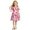 red, variant on Rggeeun Baby Girls Dresses Cute Plaid Pattern Short Sleeve Collar Elastic Waist with Ruched Ruffle Knee Length for Summer Beach Lounging Graceful Playwear,Red,11-12 Years
