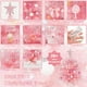 thumbnail image 3 of Árbol de Navidad SY CRAFT mini rosa con luces y adornos, 3 of 8