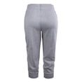 thumbnail image 3 of Sofra Women's Casual Comfy Stretchy Capri Jogger Pants w/ Pockets, 3 of 5
