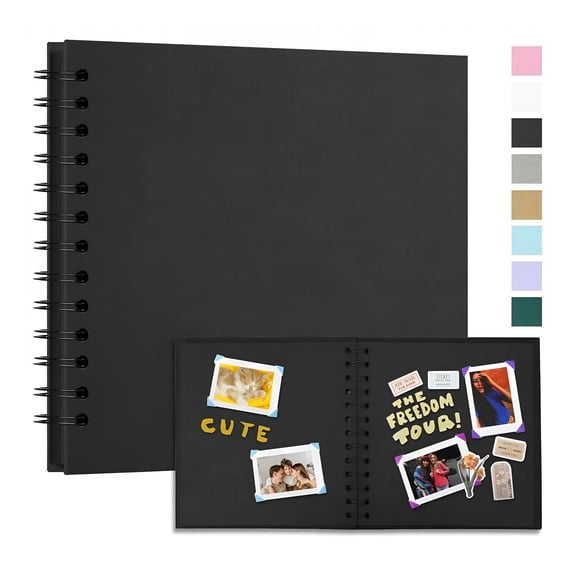 CCOCC Large Photo Album Self Adhesive 4X6 5X7 8X10 Scrapbook Album Diy Picture Book,Gifts for Mom,Family,Baby,Wedding,Travel,Anniversary,Kids,Adventure