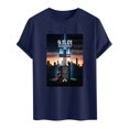 thumbnail image 7 of Mens T Shirts Graphic Tee 9/11 25Th Anniversary T Shirt 911 Tops Memorial Tops Crewneck T Shirt for Men, 7 of 7