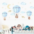 thumbnail image 3 of 60x90CM Hot Air Balloon Patterns Wall Stickers PVC Material PVC wall TV Background Wall Decals for Corridors, 3 of 6