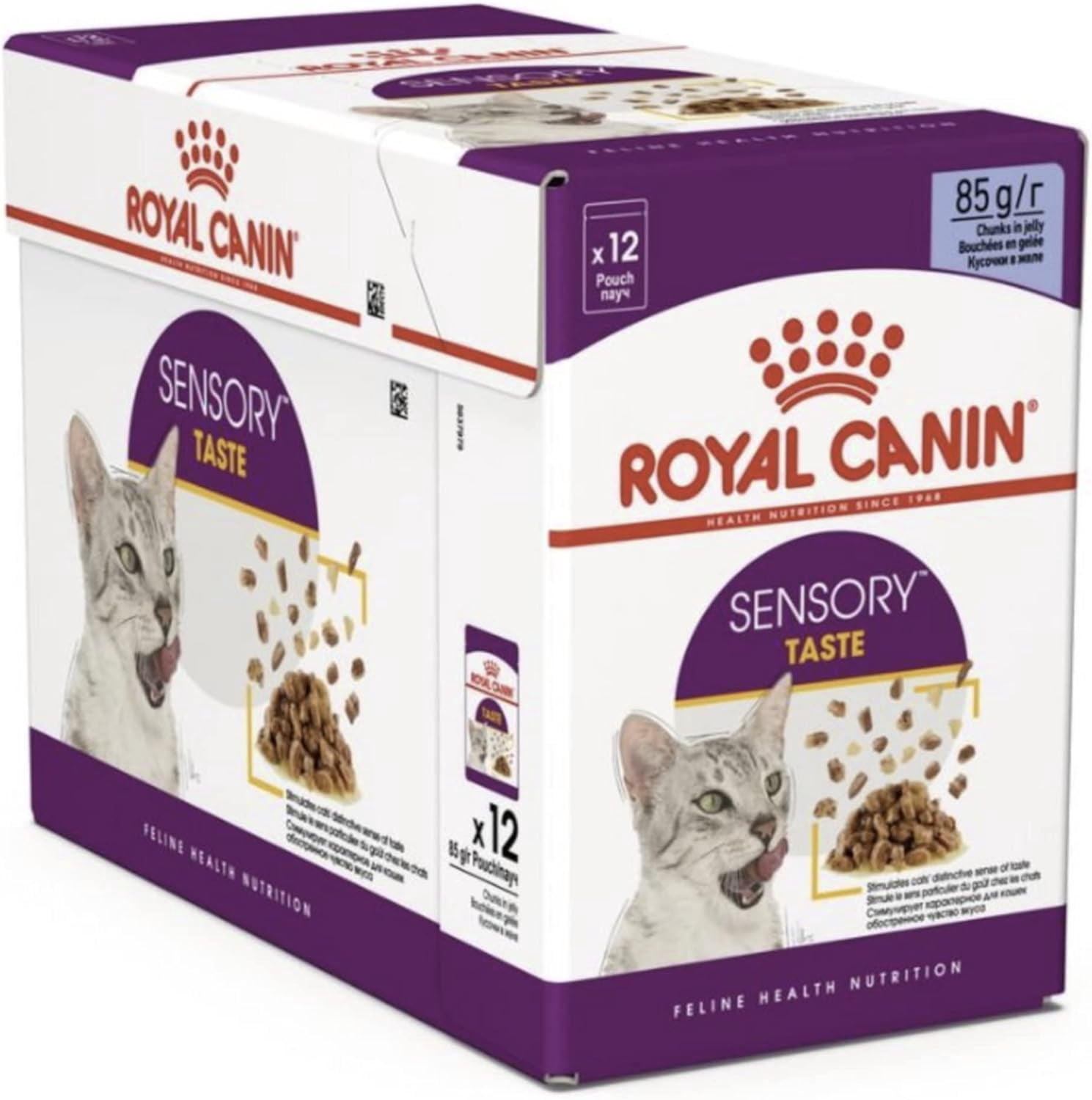 Royal Canin Sensory Taste Dog Wet Food 12x85g Jelly