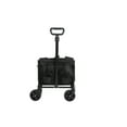 thumbnail image 5 of Black Lightweight Folding Beach Wagon - Heavy Duty 250LBS Capacity, All-Terrain for Grocery, Camping, Shopping & More, 5 of 8