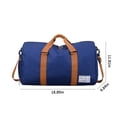 thumbnail image 3 of QTOCIO Travel Bag, Foldable Travel Duffel Bag Tote Carry On Luggage Sport Duffle Week-ender Overnight For Women And Girls, 3 of 5