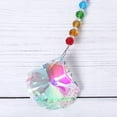 thumbnail image 3 of Bola de cristal prisma ventana atrapasol coche ornamento arco iris fabricante para la pared del jardín de la oficina en casa, 3 of 5