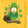 thumbnail image 3 of Garfield Rainbow Shamrocks Patrick's Day - Men's Short Sleeve Graphic T-Shirt, 3 of 5