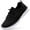 Black 1, variant on HARVEST LAND Women Walking Shoes Casual Slip on Tennis Sneakers Comfort Yoga Athletic Gym Shoes for Ladies