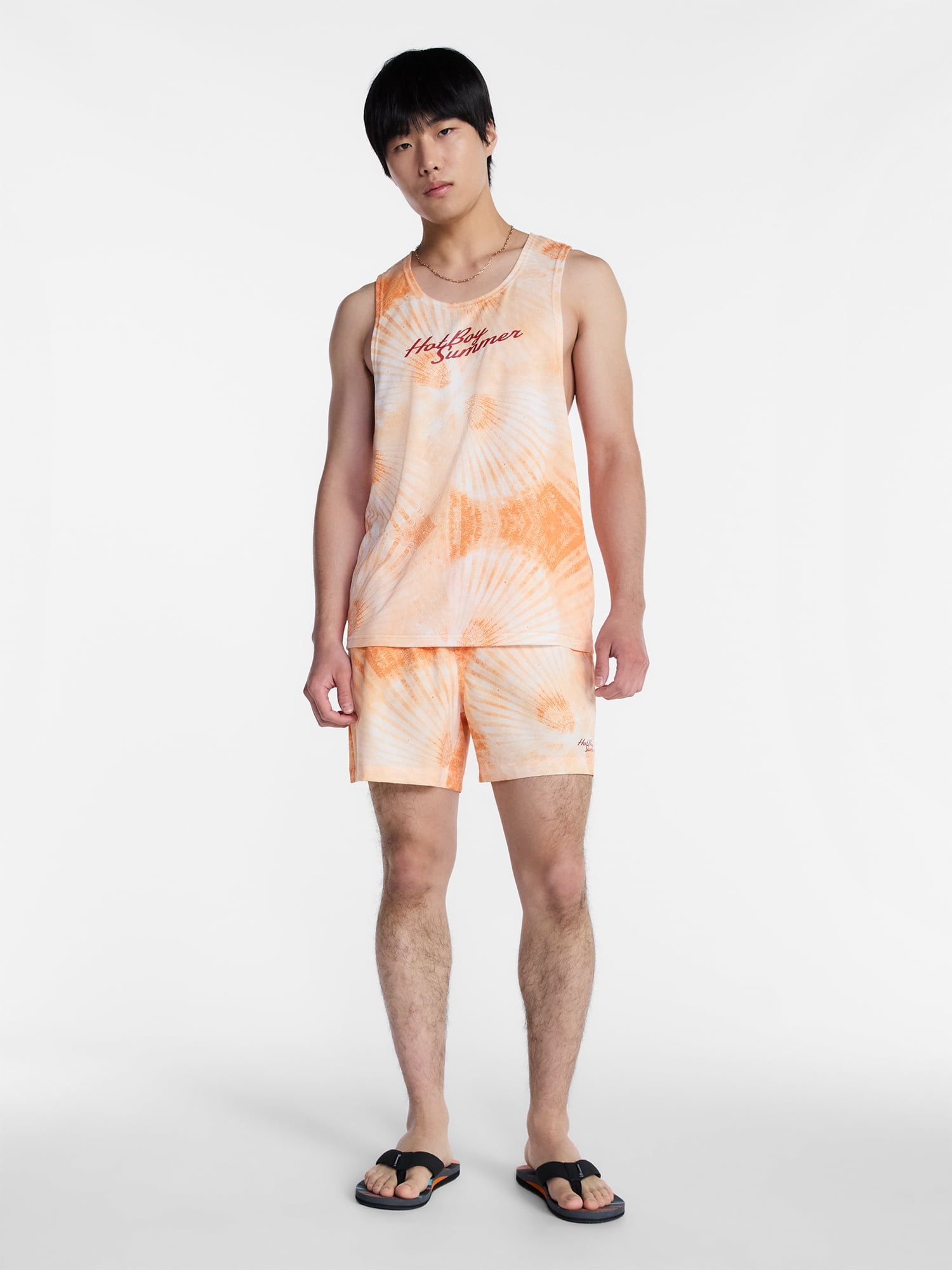 Hot Boy Summer by Megan Thee Stallion Men’s Racerback Mesh Tank Top, Sizes S-3XL