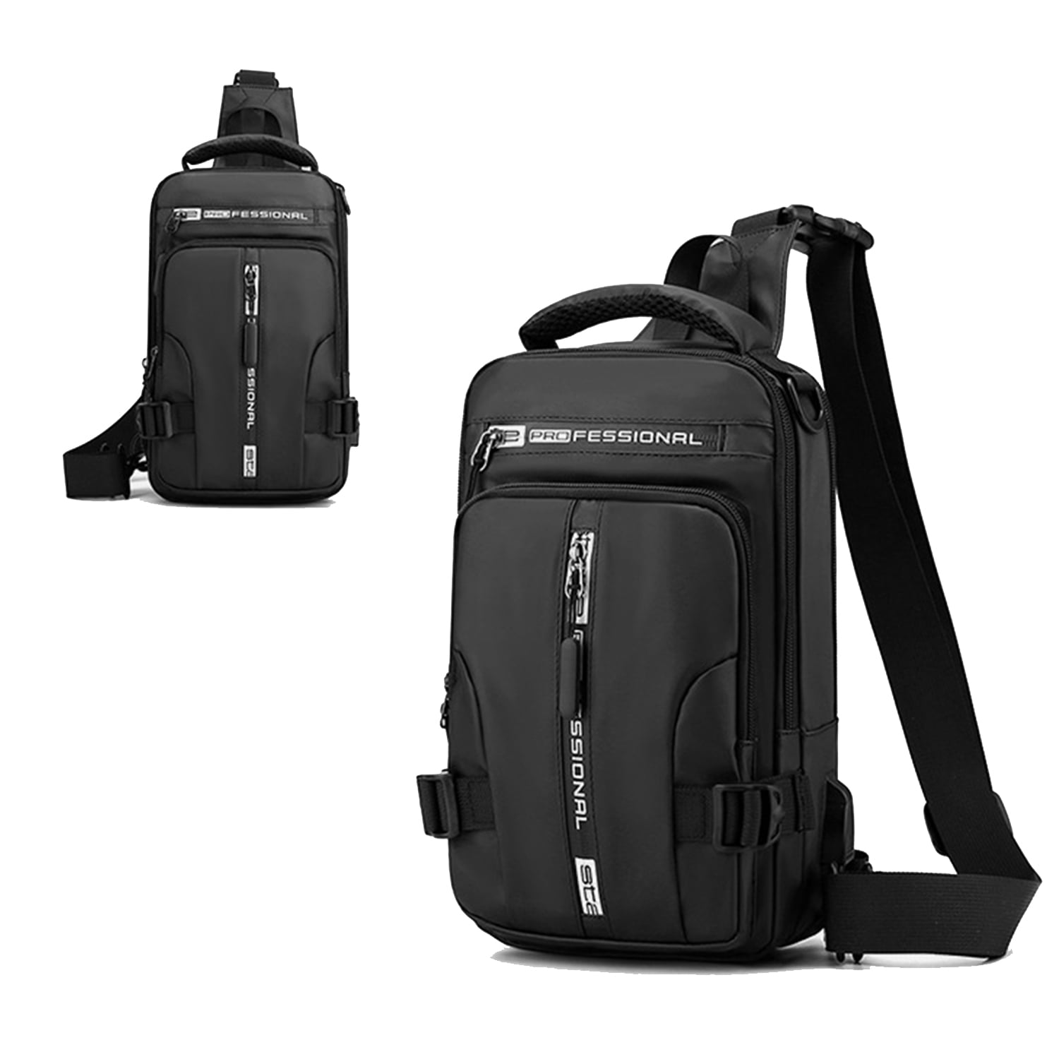 Small Sling Crossbody Backpack Shoulder Bag for Men Women, Lightweight One Strap Sling Bag