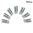 thumbnail image 1 of Mobutofu 14 Pcs Essieues pour Patinage à Roulettes et Fixation 1.4x0.3x0.3in, 1 of 6