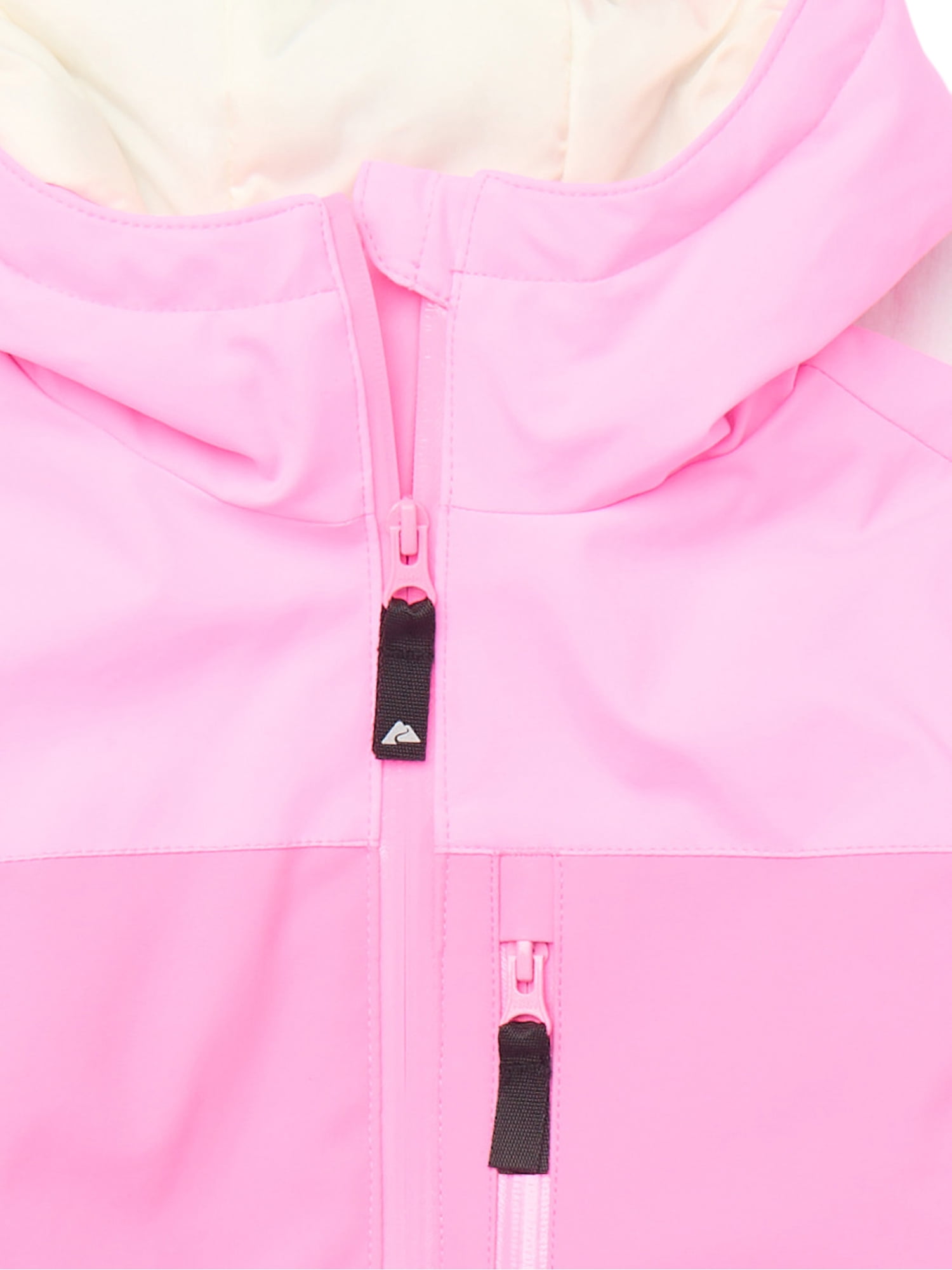Ozark Trail Girls Snow and Ski Hooded Zip-Up Jacket, Sizes 4-18