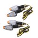 thumbnail image 4 of 4 intermitentes LED para motocicleta, indicadores de giro para accesorios de motocicleta Claro, 4 of 9