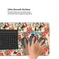 thumbnail image 5 of Hirioo Roosters And Peonies Flowers for Mouse Pad ,Anti-Slip Base, Durable Stitched Edges, Perfect for Gaming, Office, and Home Use,16x35.5in, 5 of 9