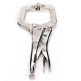 thumbnail image 4 of Alloy Steel C Clamp Vise Grip Locking Welding Quick Pliers Wood Tenon Locator, 4 of 5