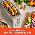 thumbnail image 4 of 4-Slice Slim Toaster, 4 of 7